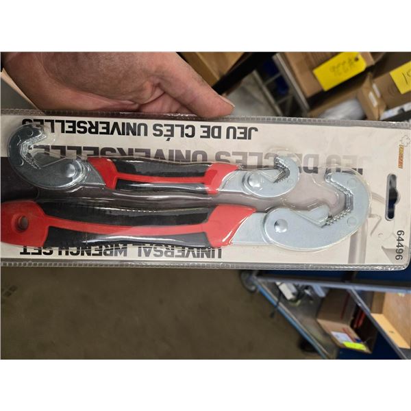 2pc Universal Wrench Set