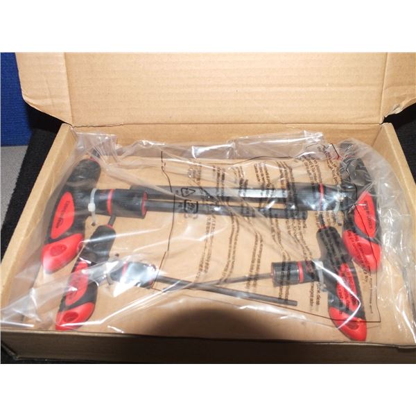 8pc T-Handle Hex Key Set