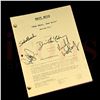 Image 2 : NCIS (TV) - Cast Autographed Script & Real N.C.I.S. Coin - 58-9