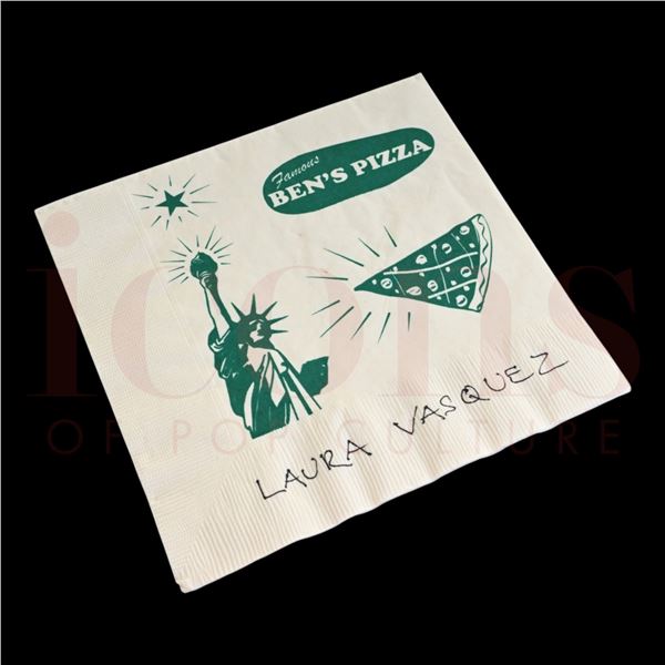Men in Black II - Famous Ben's Pizza Napkin - 62-22