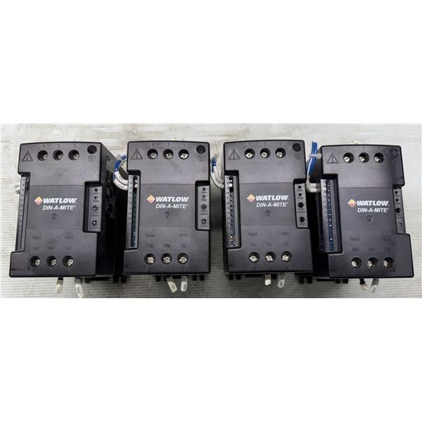 (4) Watlow #DC10-24K1-0000 Solid State Power Controls