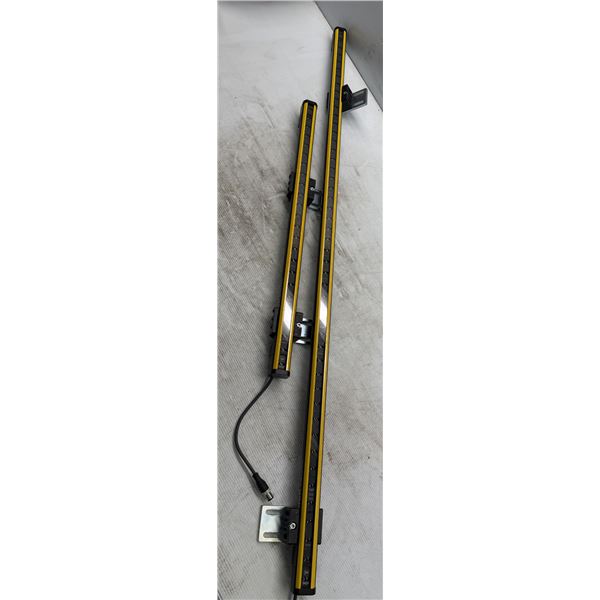 Lot of (2) Misc. Sick Safety Light Curtains #C4P-SA0603S001 & #C4P-SA1203S001