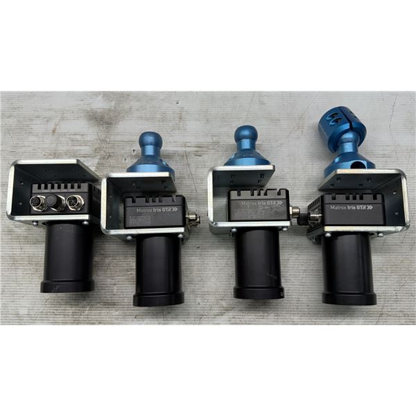 (4) Matrox #GTR1300/GMX Smart Cam Machine Vision Camera w/GMLC-75