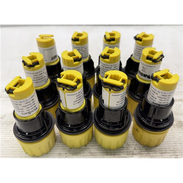 Lot of (12) Panduit #VS-AVT-C08-L-10/741156001 Veri Safe Absence of Voltage Testers