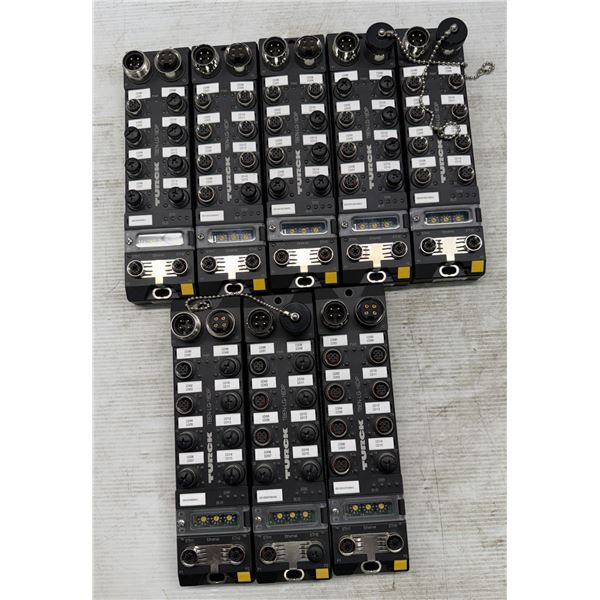 Lot of (8) Turck #TBEN-LG-16DIP/6814065 Multiprotocol Remote I/O Blocks