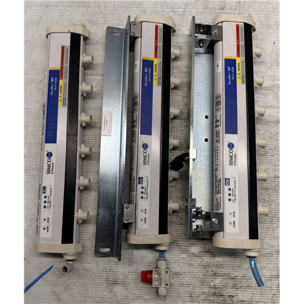 (3) Aero Bar MP #5635M Simco-Ion Ultra-Clean Ionizing Bars 14"