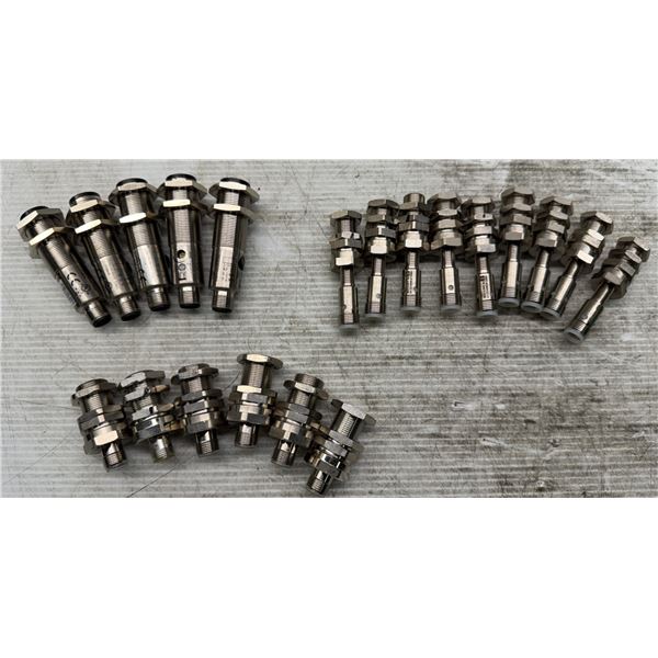 Lot of (20) Assorted Pepperl+Fuchs Sensors