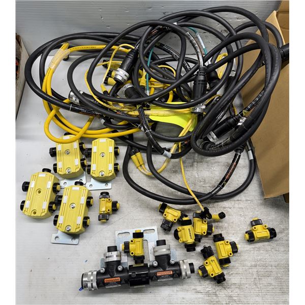 Lot of Assorted Brad Cables & Connections