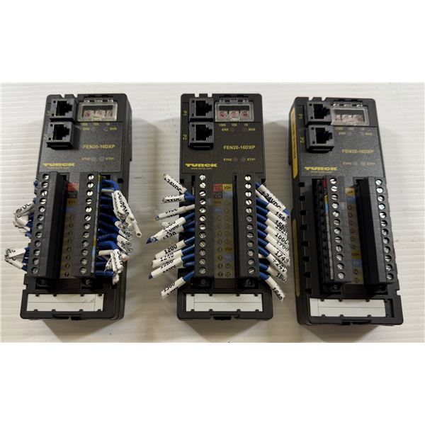 (3) Turck #FEN20-16DXP Modules