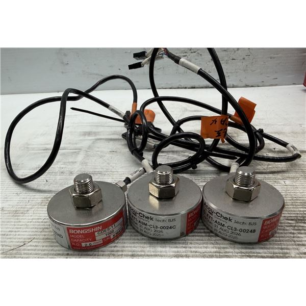 (3) Bongshin #CDES-1t Loadcells