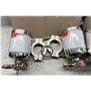 Image 4 : Lot of Misc. Bla Zero Clean Agent Extinguishing System Units, Clamps, Brackets