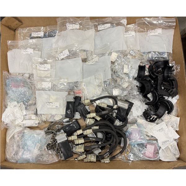 Lot of Misc. Conductor Connection Clamps, Cable Plug Bayonets, Quick Lock Items Plue More
