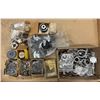 Image 1 : Lot of Misc. Stainless Steel Sanitary Clamps, Belt Fasteners, & Coupling Items