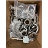 Image 4 : Lot of Misc. Stainless Steel Sanitary Clamps, Belt Fasteners, & Coupling Items