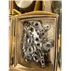 Image 6 : Lot of Misc. Stainless Steel Sanitary Clamps, Belt Fasteners, & Coupling Items
