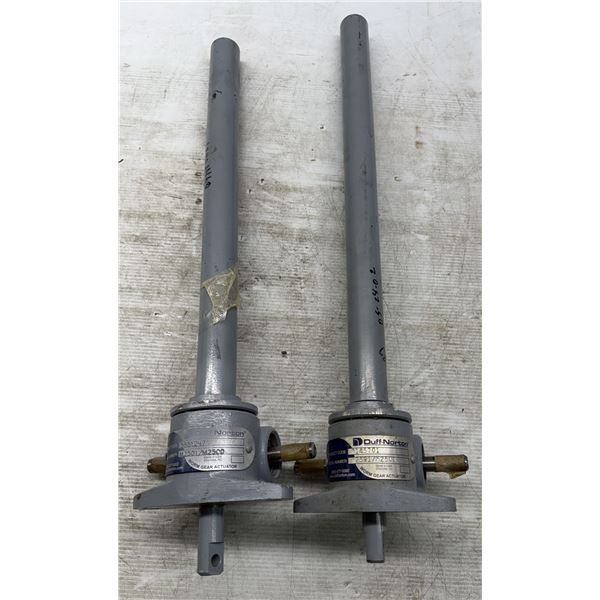 (2) Duff-Norton #M2501/M2500 Worm Gear Actuators