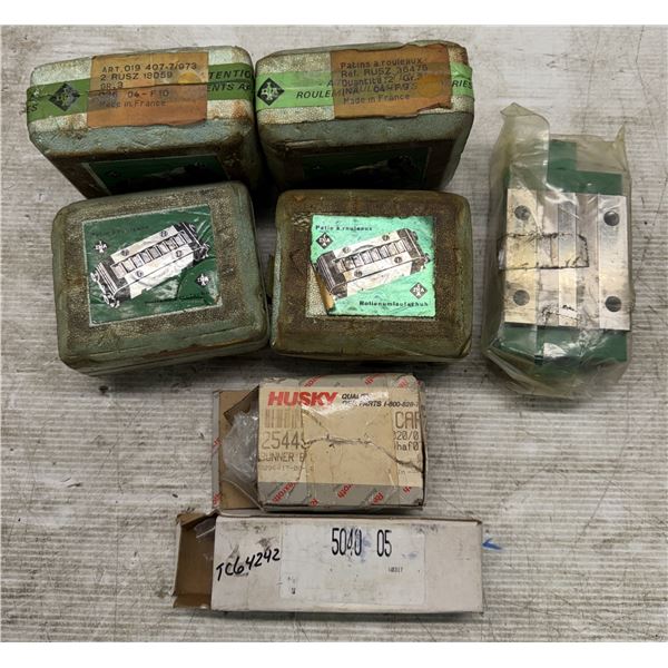 Lot of (7) Misc. Linear Runner Blocks