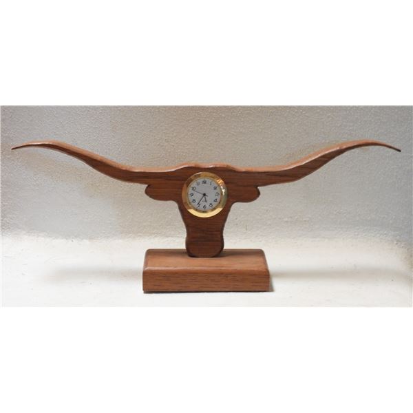 Handmade  Longhorn clock