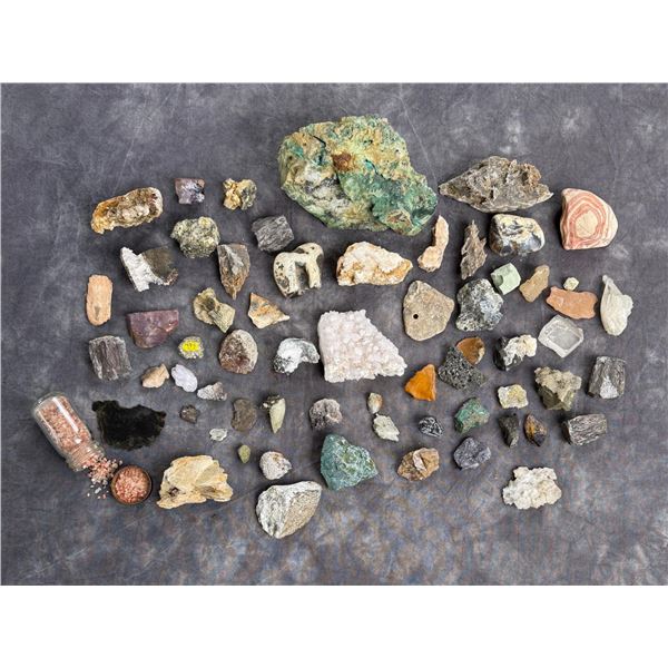 Collection of Assorted Mineral Specimens