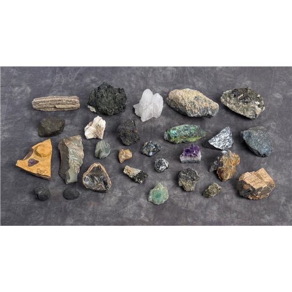 Collection of Mineral Specimens