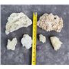 Image 4 : Calcite Quartz Stilbite Mineral Specimens
