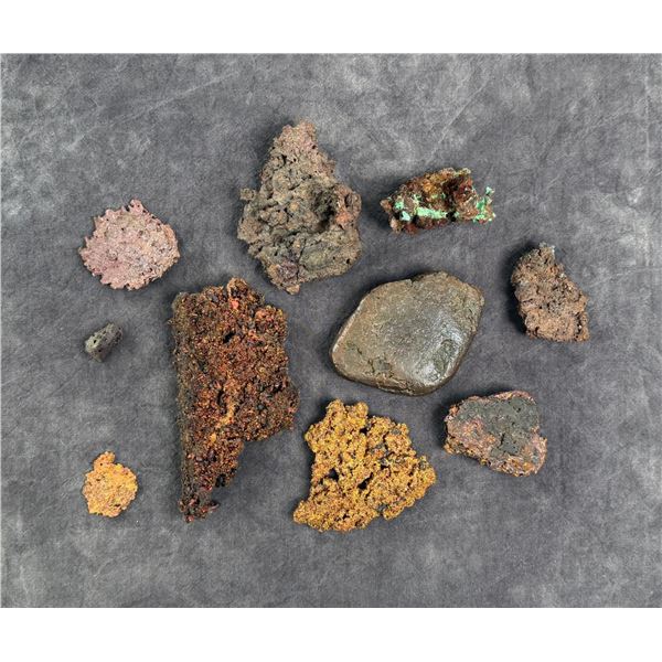 Butte Montana Copper Mineral Specimens