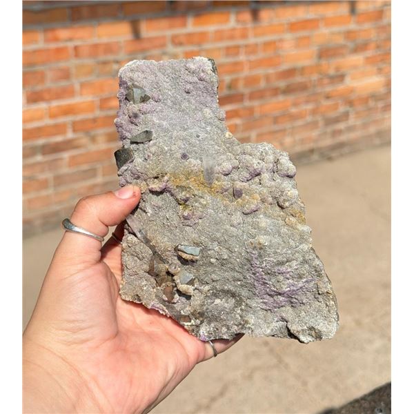 Fluorite & Arsenopyrite Mineral Specimen