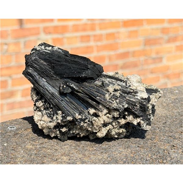 Schorl Black Tourmaline Mineral Specimen