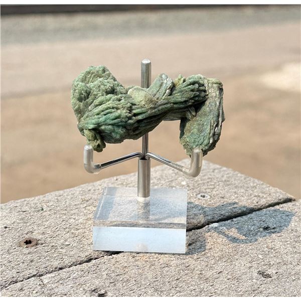 Green Heulandite Mineral Specimen