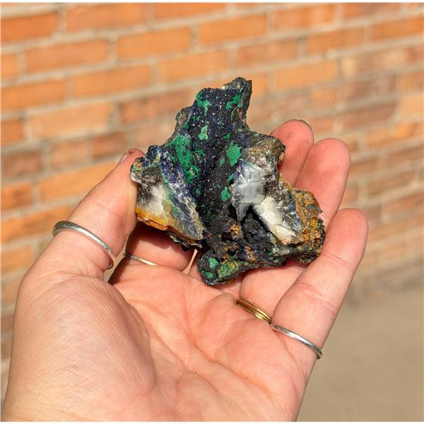 Butte Montana Malachite Copper Mineral Specimen