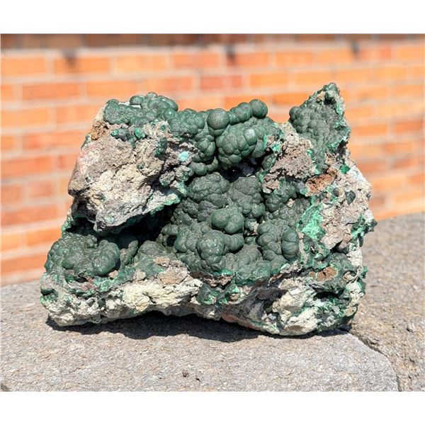 Botryoidal Malachite Mineral Specimen