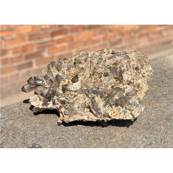 Montana Smoky Quartz Crystal Cluster