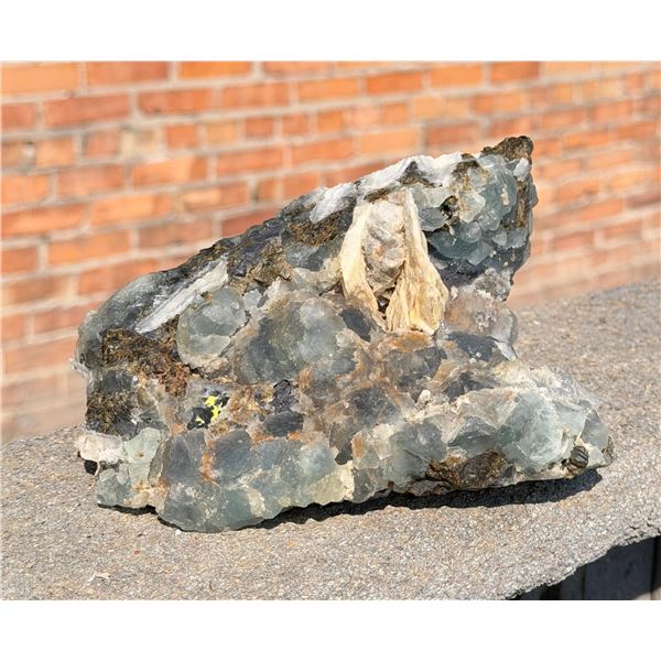 Blue Fluorite Mineral Specimen
