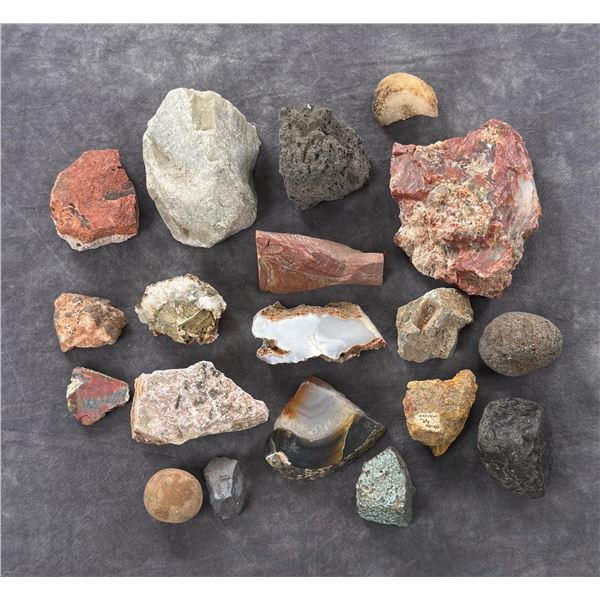 Collection of Mineral Specimens