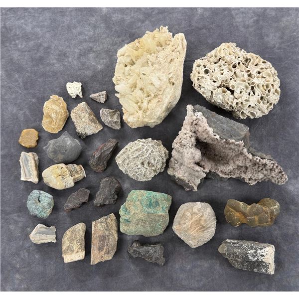 Collection of Mineral Specimens