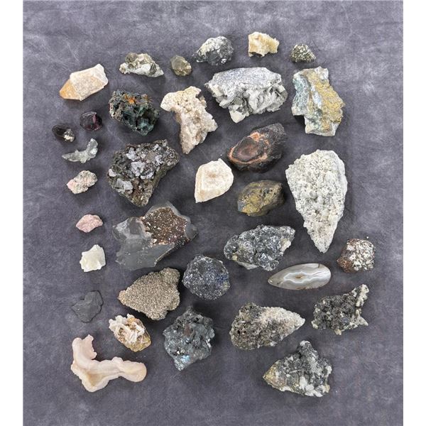 Collection of Mineral Specimens