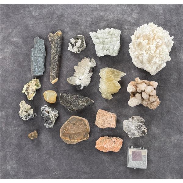 Collection of Mineral Specimens