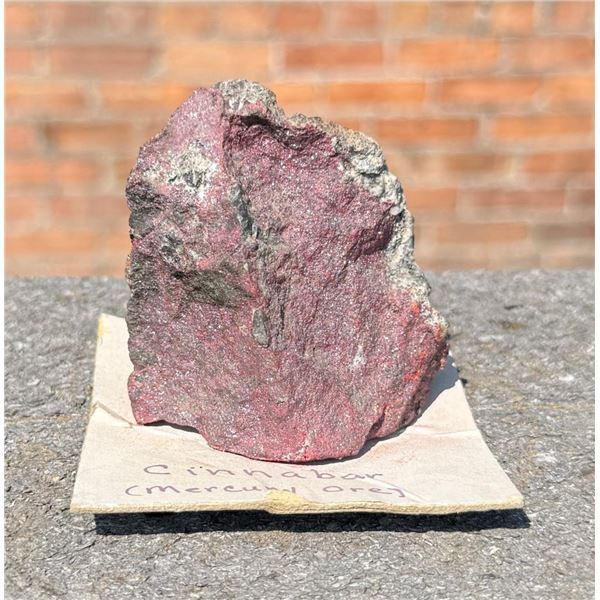 Cinnabar Mineral Specimen
