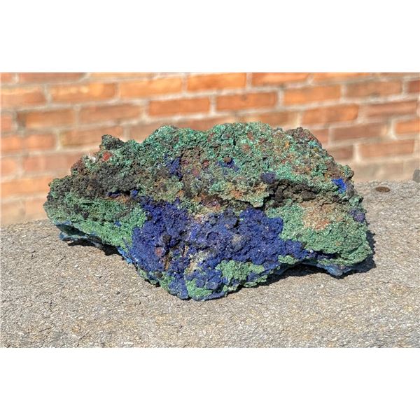 Malachite and Azurite Mineral Specimen