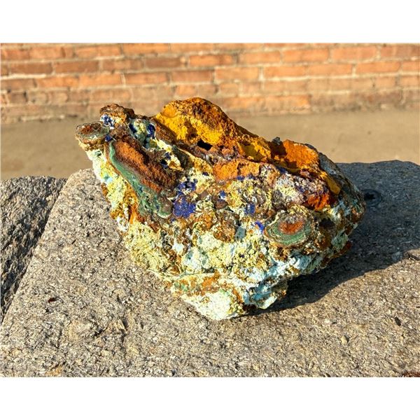Butte Montana Copper Malachite Mineral Specimen