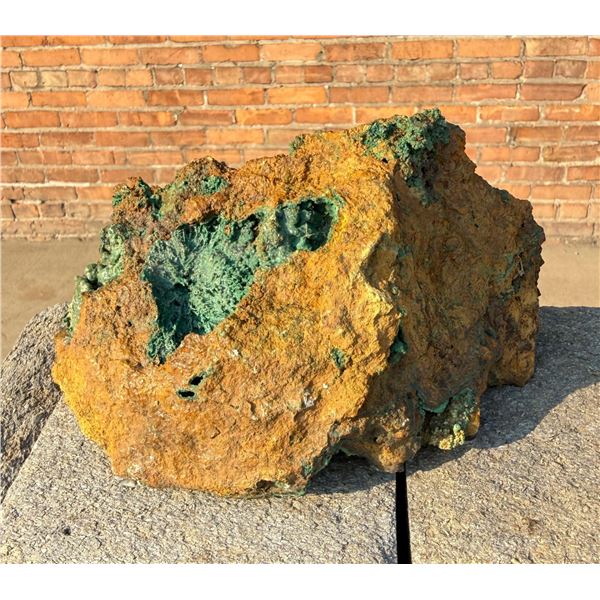 Butte Montana Copper Malachite Mineral Specimen
