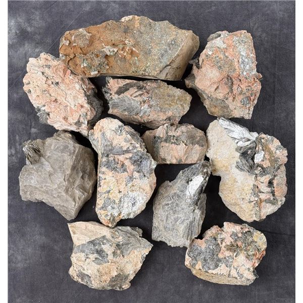 Mica in Granite Mineral Specimens