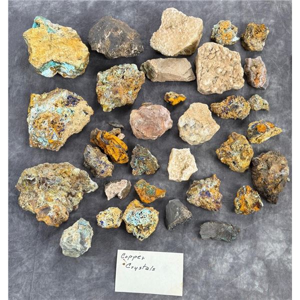 Butte Montana Copper Mineral Specimens