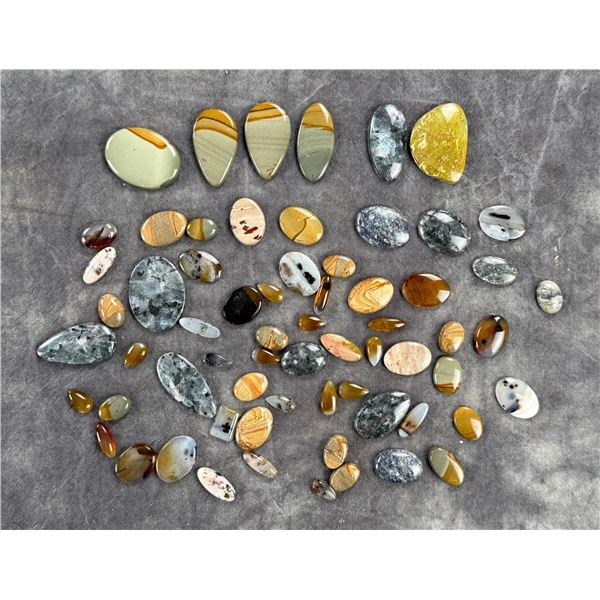 Collection of Agate & Jasper Jewelry Cabochons