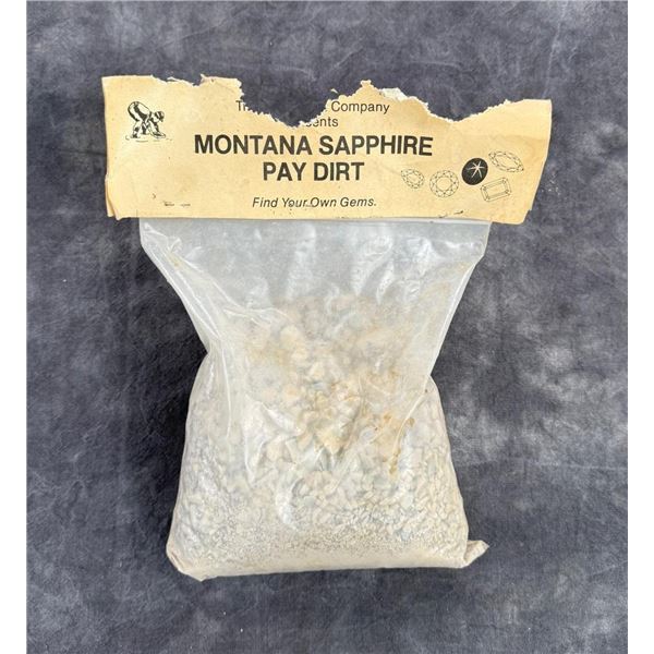 Montana Sapphire Pay Dirt Bag
