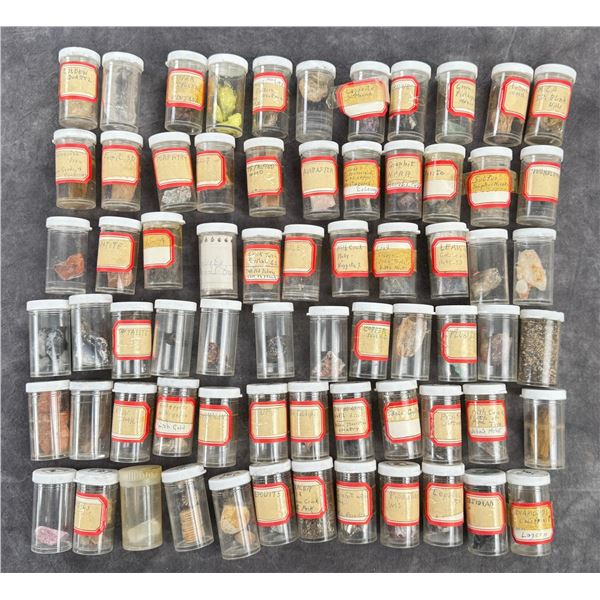 Collection of Montana Mineral Specimens