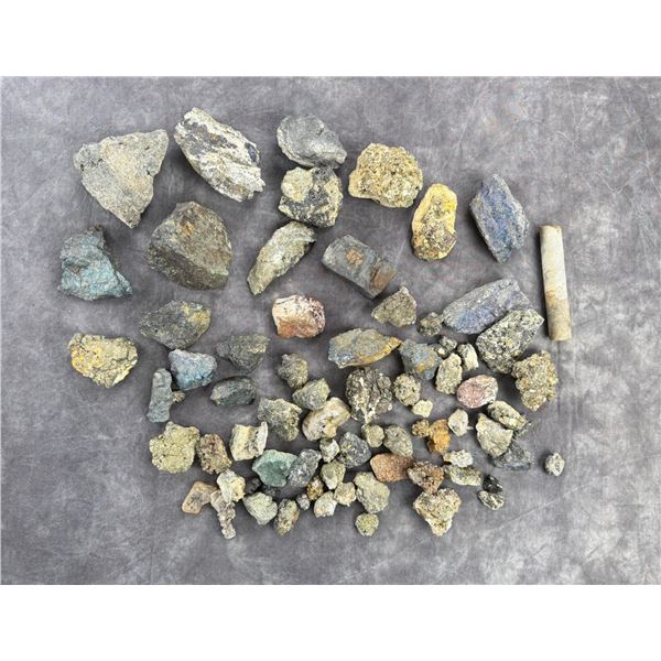 Collection of Butte Montana Mineral Specimens