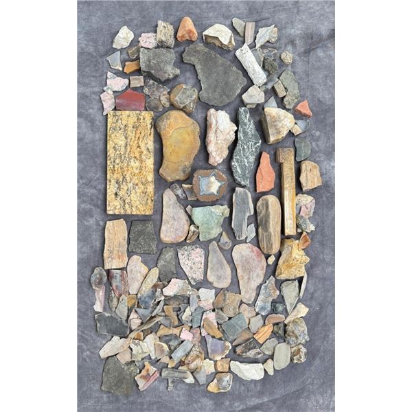 Collection of Jewelry Cabochon Slab Material