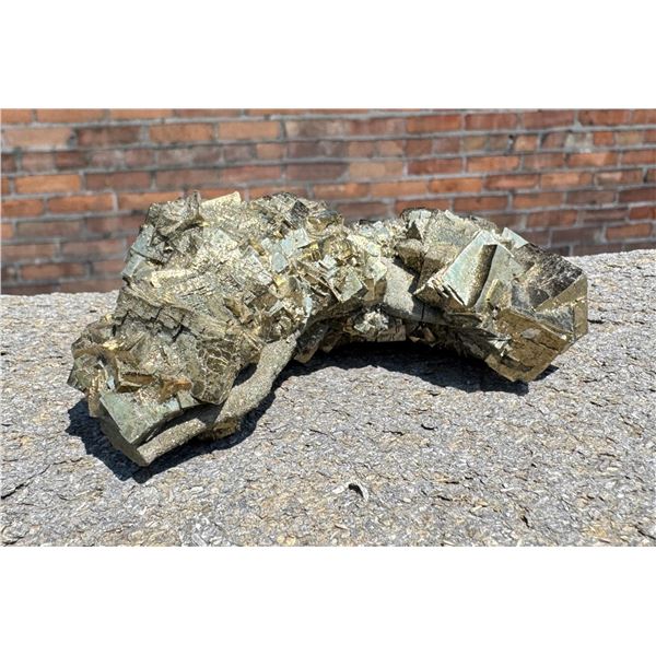 Large Cubic Pyrite Mineral Specimen