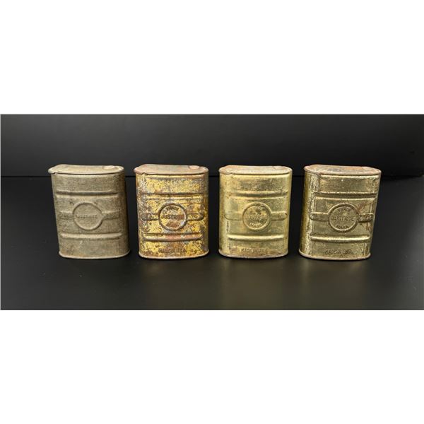 Justrite Miners Carbide Lantern Lamp Pocket Tins